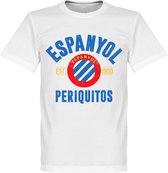 Espanyol Established T-Shirt - Wit - XXL