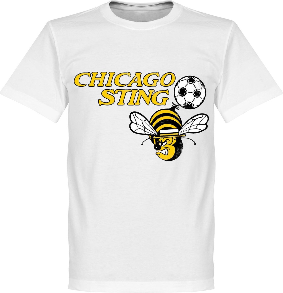 1159x1200.jpg Chicago Sting T-Shirt - Wit - M - Afbeelding 1