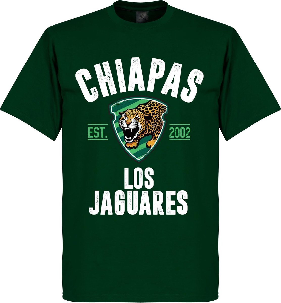 1113x1200.jpg Chiapas Estabished T-Shirt - Donkergroen - M - Afbeelding 1
