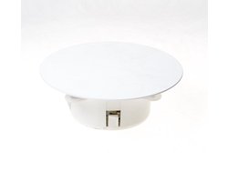 Duco Ventilation DucoVent Ventilatieventiel Rond Aluminium Wit
