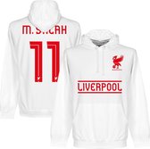 Liverpool M. Salah 11 Team Hoodie - Wit - XL