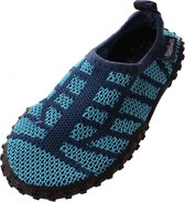 Playshoes waterschoentjes knitted marine blauw