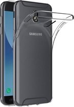 Samsung Galaxy J7 2017 Hoesje Transparant - Siliconen Case