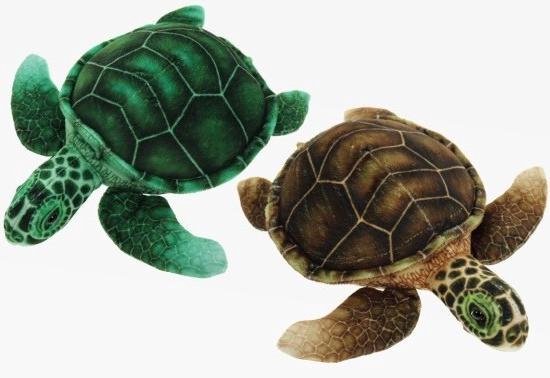 Peluche tortue de mer verte peluche 25 cm - Peluches tortues animaux de mer  - Jouets... | bol.com