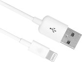 Câble de téléphone portable Ewent EW9902 USB A Lightning White 2 m