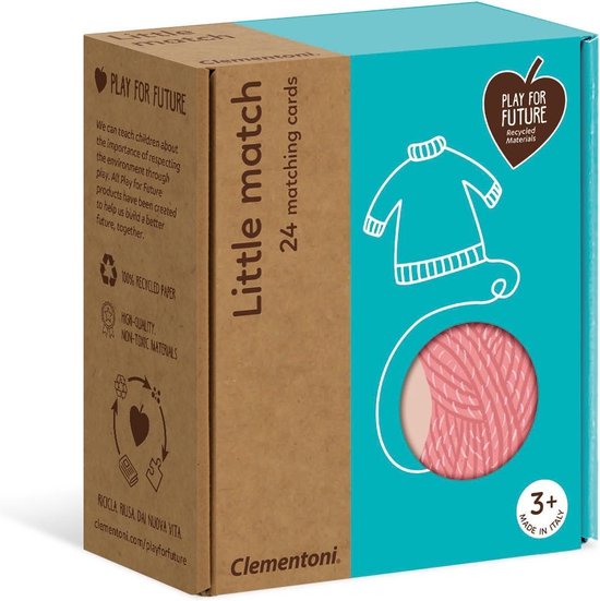 Clementoni Little Match Puzzel Voor En Na Junior 24-delig, puzzels kinderen van Clementoni — afbeelding 2