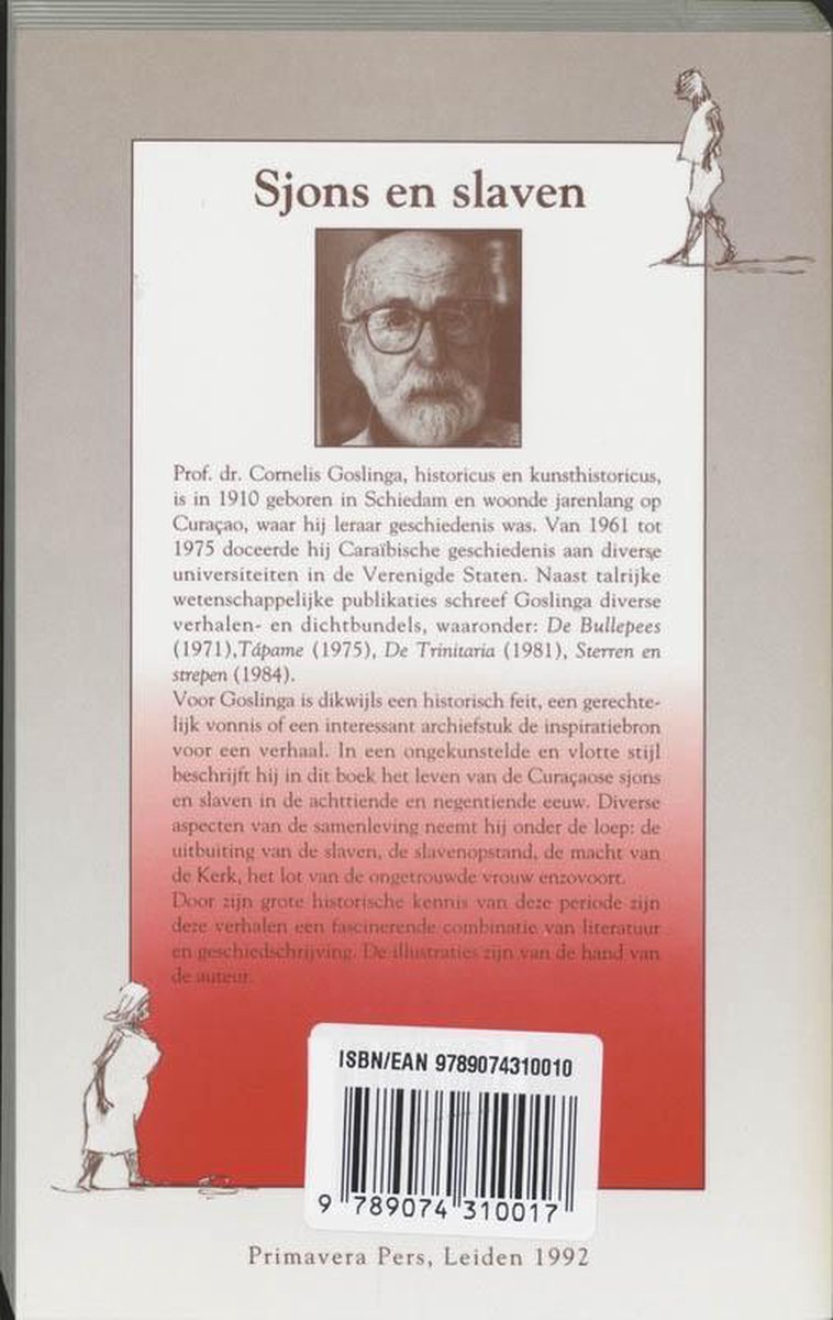 Sjons en slaven - back cover