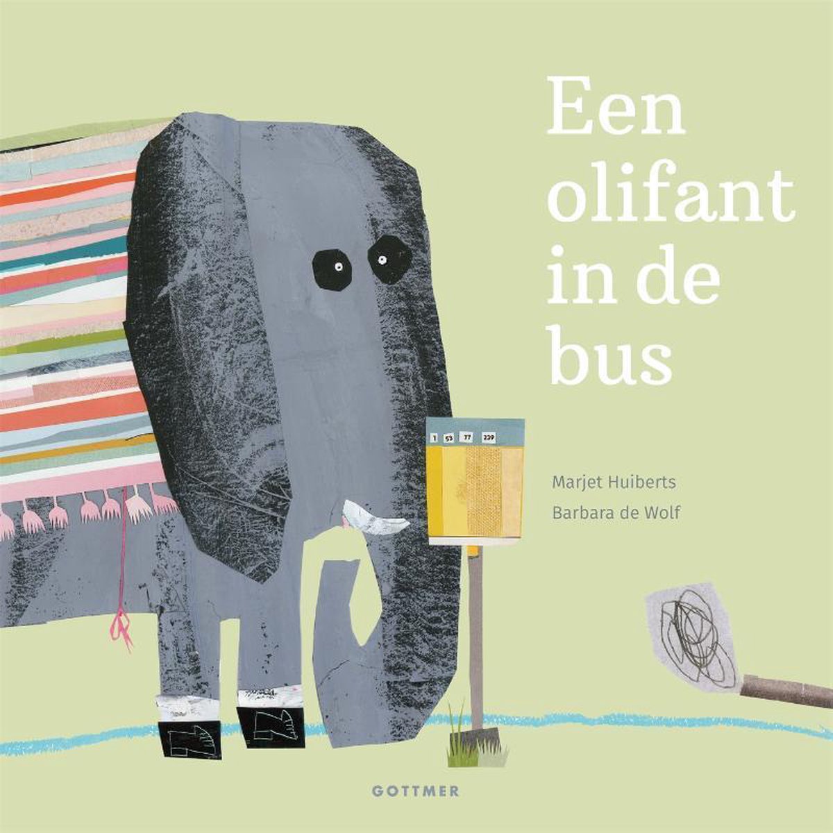 Een olifant in de bus, Marjet Huiberts | 9789025771393 | Boeken | bol