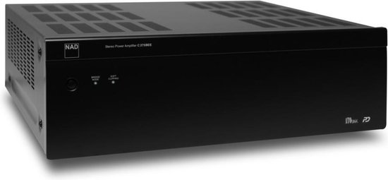 NAD C 275BEE Stereo twee-kanaals eindversterker - Eindtrap 2x 150W - Zwart  | bol.com
