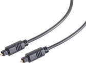 Câble audio S-Conn 69004-3.0 3 m TOSLINK Zwart