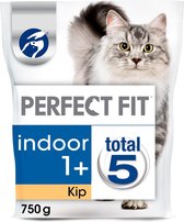Perfect Fit Indoor Adult 1+ Brokjes - Kip - Kattenvoer - 3 x 750g