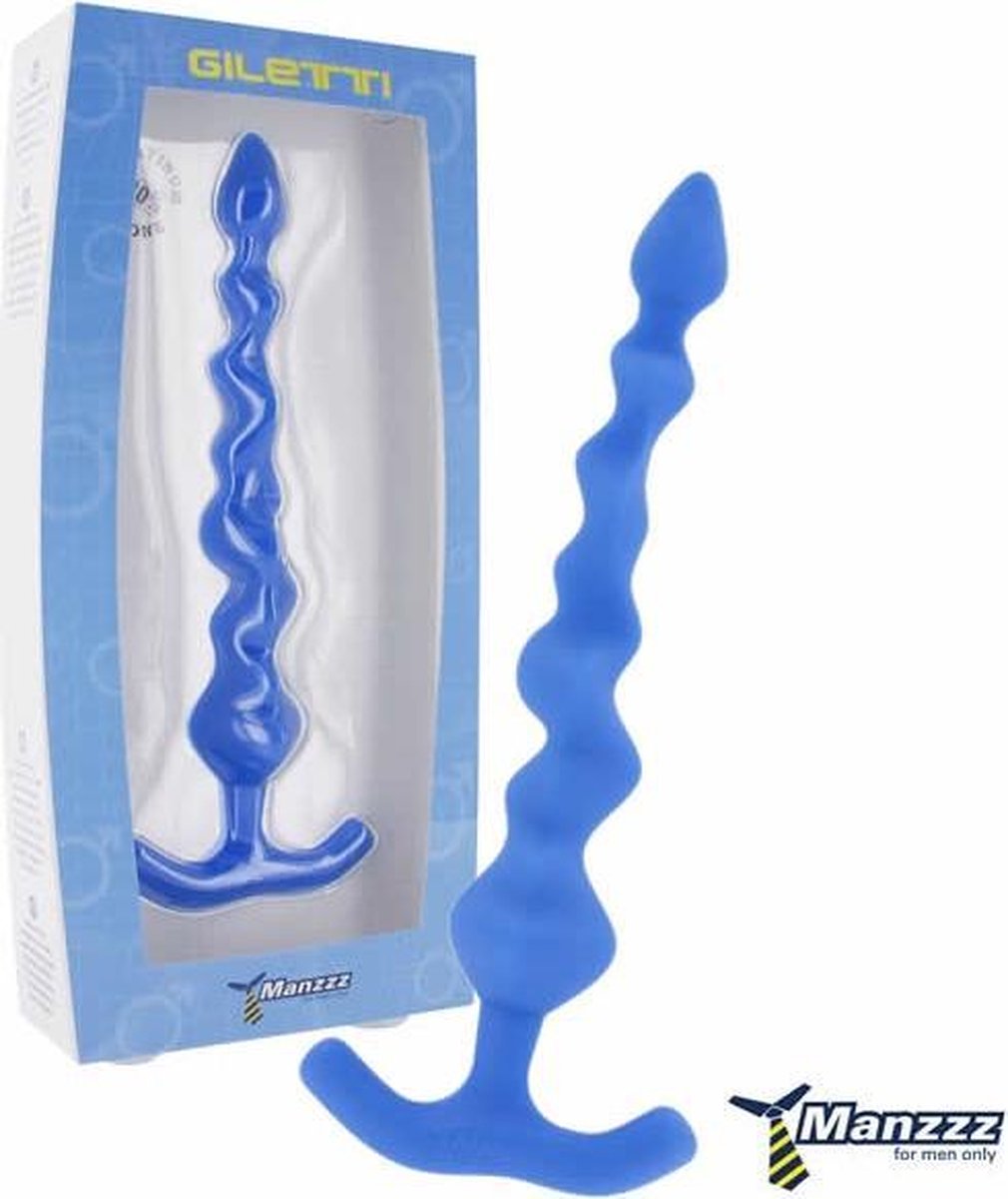 ManzzzToys - Giletti Blauw - Buttplug