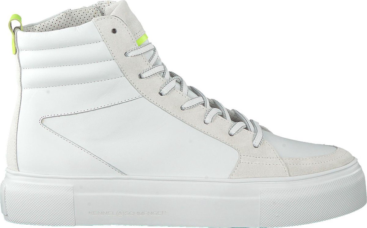Kennel \u0026 Schmenger Dames Hoge sneakers 22510 - Wit - Maat 38 | bol.com