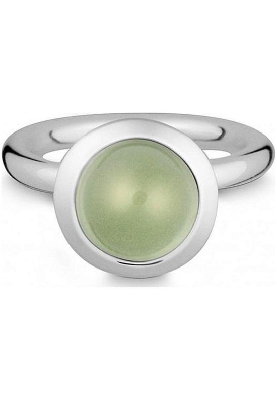 Quinn - zilveren ring met prasiolite - 021839635