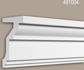 Kroonlijst Profhome 491004 Gevel profiel Sierlijst Lijstwerk neo-classicisme stijl wit 2 m
