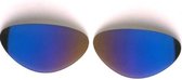 Aviator Goggle retro verwisselbare lens | Blauwe lens