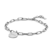 Special Moments 8KM BC0086 Stalen armband - SISTERS - 16,5 + 3CM - Zilverkleurig
