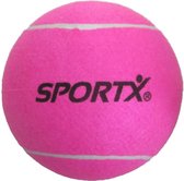 SportX Jumbo tennisbal XL - 22 CM roze