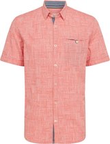 Tom Tailor Korte mouw Overhemd - 1017782 Rood (Maat: XL)
