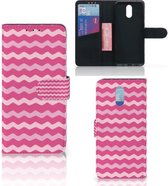 Nokia 2.3 Telefoon Hoesje Waves Pink