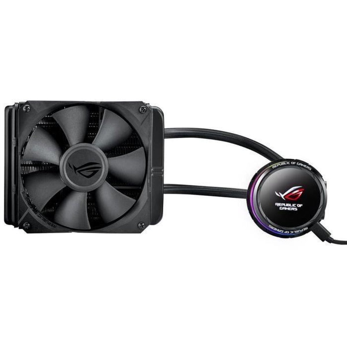 ASUS ROG Ryuo 120 4-pins PWM fan-connector