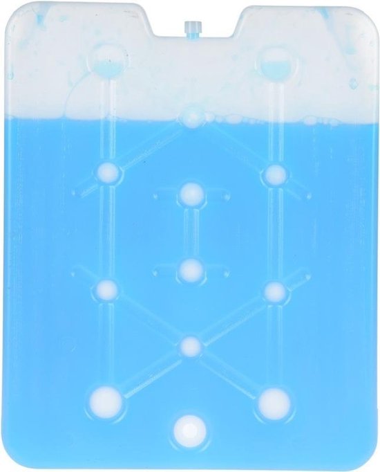 3x Blauw groot plat 32 x 25 cm - Koelblokken Koelelementen | bol.com