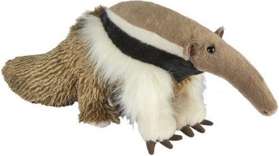 heet gesmolten Gevlekt Pluche bruin miereneter knuffel 30 cm - Wilde dieren knuffels -  Speelgoed... | bol.com