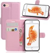 Book Case - iPhone SE (2020 / 2022) / 8 / 7 Hoesje - Pink