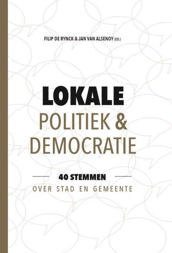 Lokale politiek en democratie: - cover