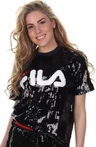 FILA Women Kyo Sequin T-shirt Black