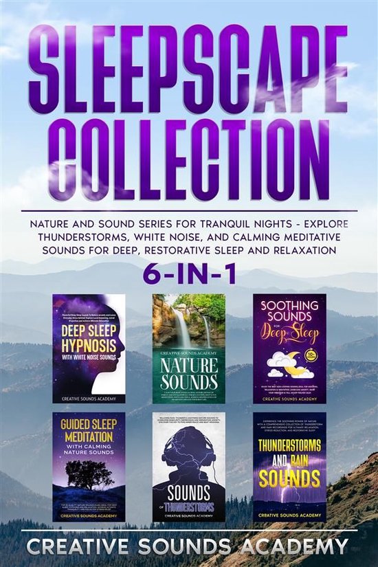 Restful Rhythms 7 - Sleepscape Collection: 6-in-1 Nature and ... - cover