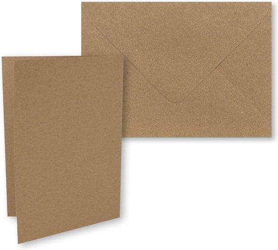 Vouwkaarten, 250 stuks, grijs, vintage kraftpapier, set met enveloppen, DIN A5, 21 x 14,8 cm, grijs, recycling, vouwkaarten, blanco Vouwkaarten, 250 stuks, grijs, vintage kraftpapier, set met enveloppen, DIN A5, 21 x 14,8 cm, grijs, recycling, vouwkaarten, blanco