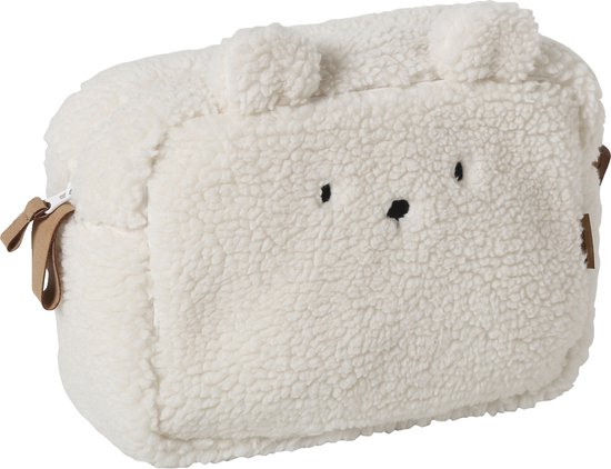Vertbaudet Toilettas in sherpa Beertje PETIT NOMADE van VER — afbeelding 4
