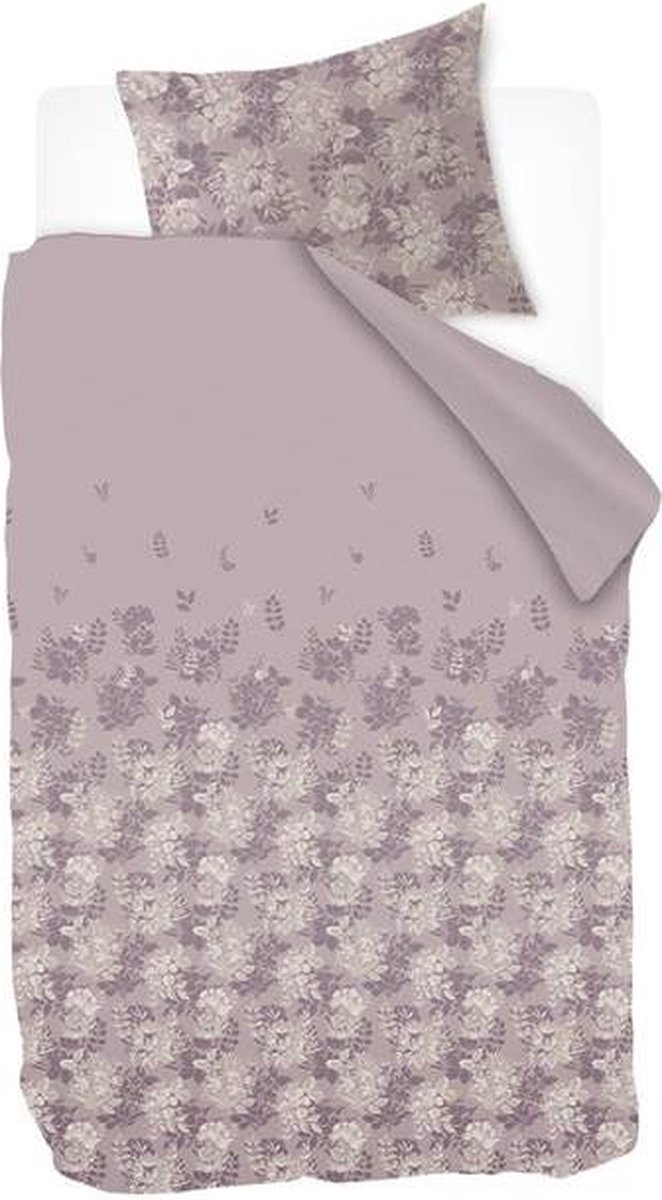 Ivorlyn Aurora Dekbedovertrek - Eenpersoons - 140x200/220 cm - Lilac