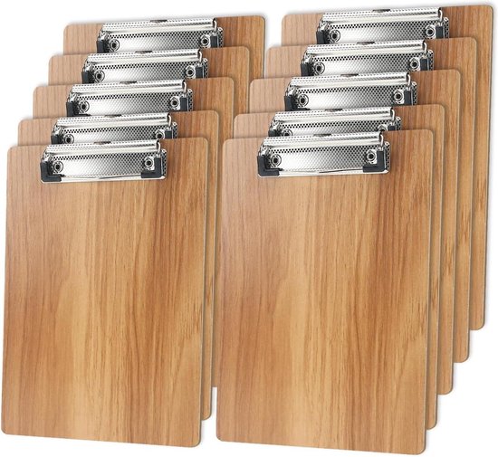 2 Stuks A3-klembord Extra Groot Klembord, Horizontale MDF Houten Schootplanken Schoolbenodigdheden
