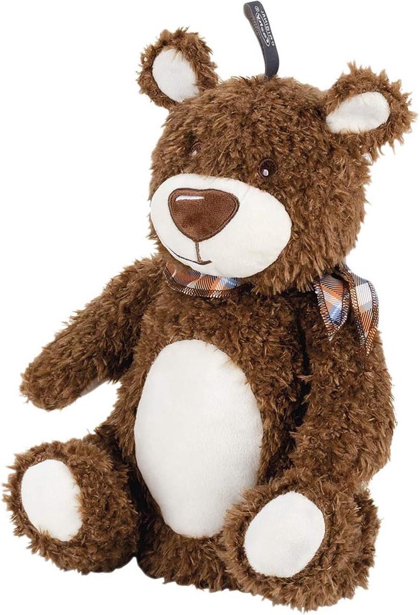 Bol.com Warmwaterkruik 08 l met fleece overtrek - Beer met halsdoek - Hoge kwaliteit aanbieding