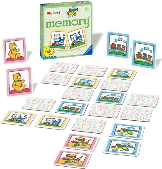 First Memory Game Ravensburger My First memory - Kaartspel | Games | bol