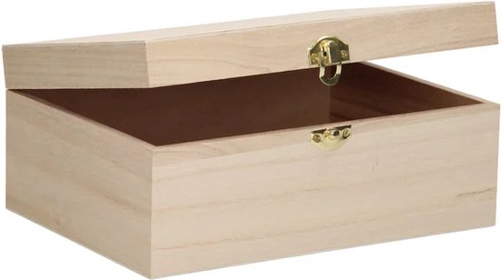 Boîte en bois Premium (format A5)