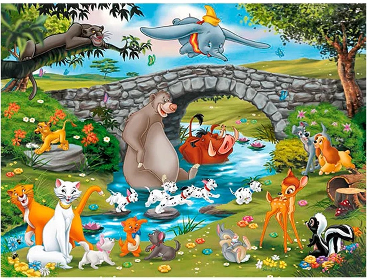 Ravensburger puzzel Disney Familie Animal Friends - Legpuzzel - 100 stukjes — afbeelding 4