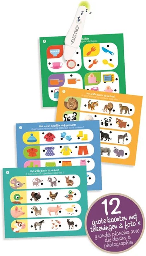Jumbo - Electro Wonderpen - Ontdek Vormen & Kleuren - Educatief spel - Vanaf 2 jaar