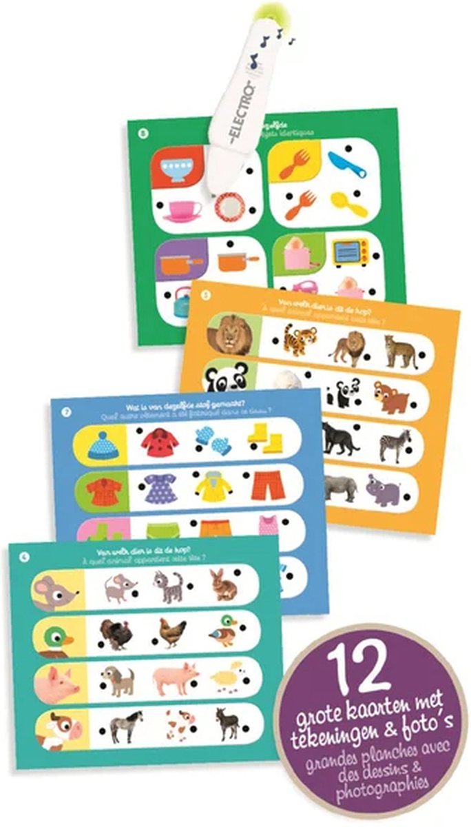 Jumbo - Electro Wonderpen - Ontdek Vormen & Kleuren - Educatief spel - Vanaf 2 jaar — afbeelding 9