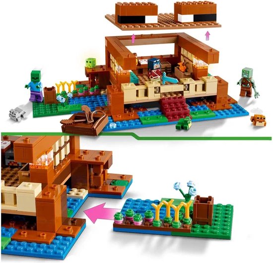LEGO Minecraft La maison de la grenouille - 21256