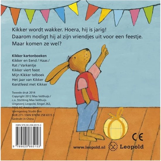 Kikker is jarig