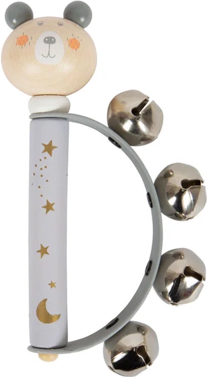 Small Foot - Houten Baby Tamboerijn Dier Pastel van Small Foot — afbeelding 3