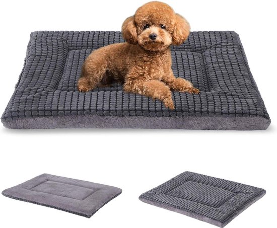 EHEYCIGA Orthopedisch Hondbed voor Grote Honden, Memory Foam Hondenmand voor Middelgrote Honden, Wasbaar Hondensofa Waterdicht Antislip, Hundecouch met Hoge Rand