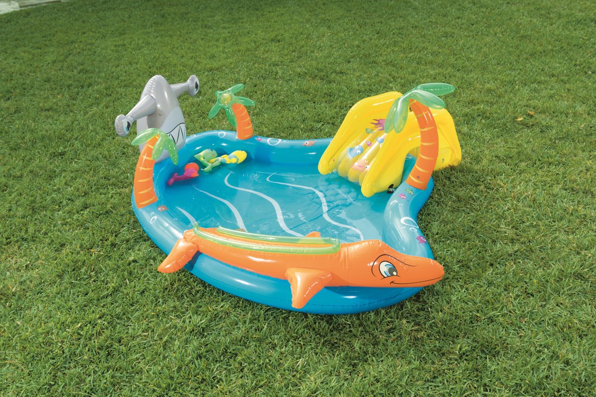 Bestway Speelzwembad Zeedieren - 280x257x87cm — afbeelding 3