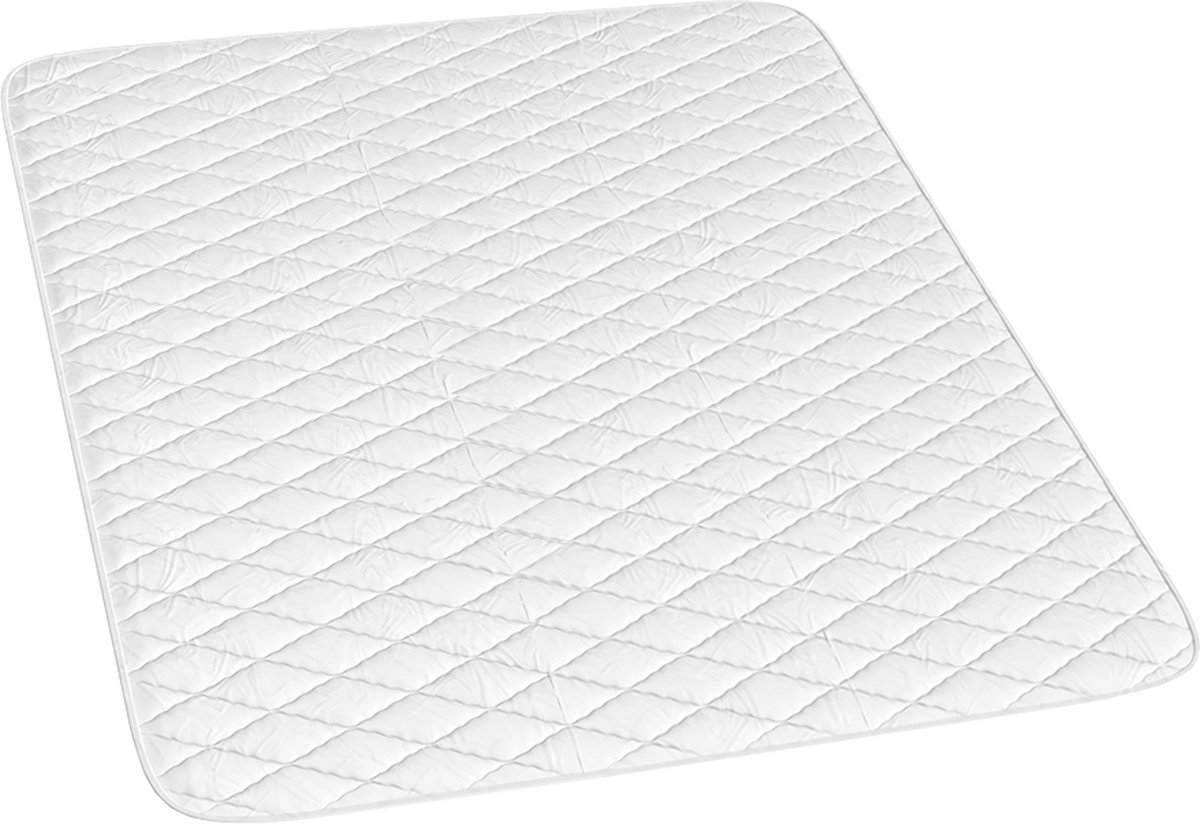 Vitalispa Matrasbeschermer – 160 x 200 cm Stiksels Wit