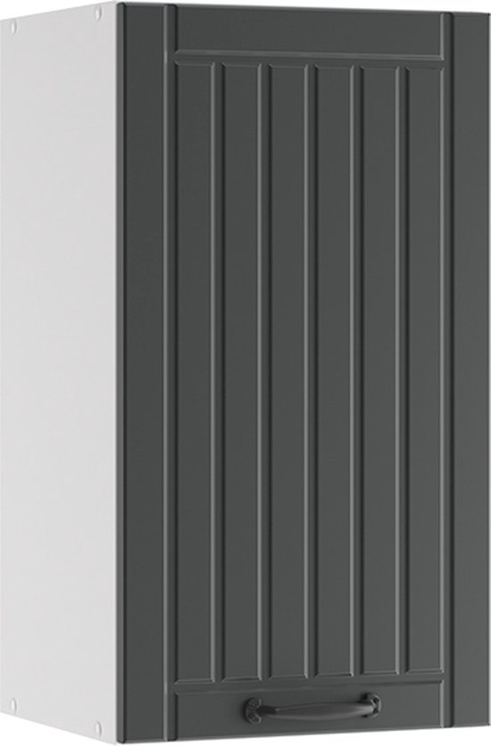 Vicco Badkamerkast Fame-Line, Wit Hoogglans, 30 x 72 cm