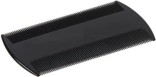 Peigne à poux - peigne à puces classique pour poux et lentes - plastique - peigne à lentes - double face