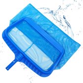 Épuisette de Piscine - épuisette de Fond épuisette à Feuilles épuisette Double Profonde épuisette Profonde - Nettoyage de l'étang de Piscine - Bleu Épuisette